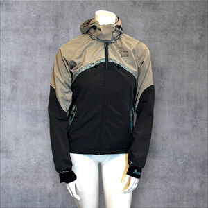 Women's Race Face Piper Cycling Jacket, L, Gray Black